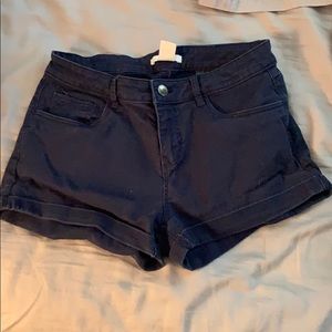 Blue h&m shorts size 4